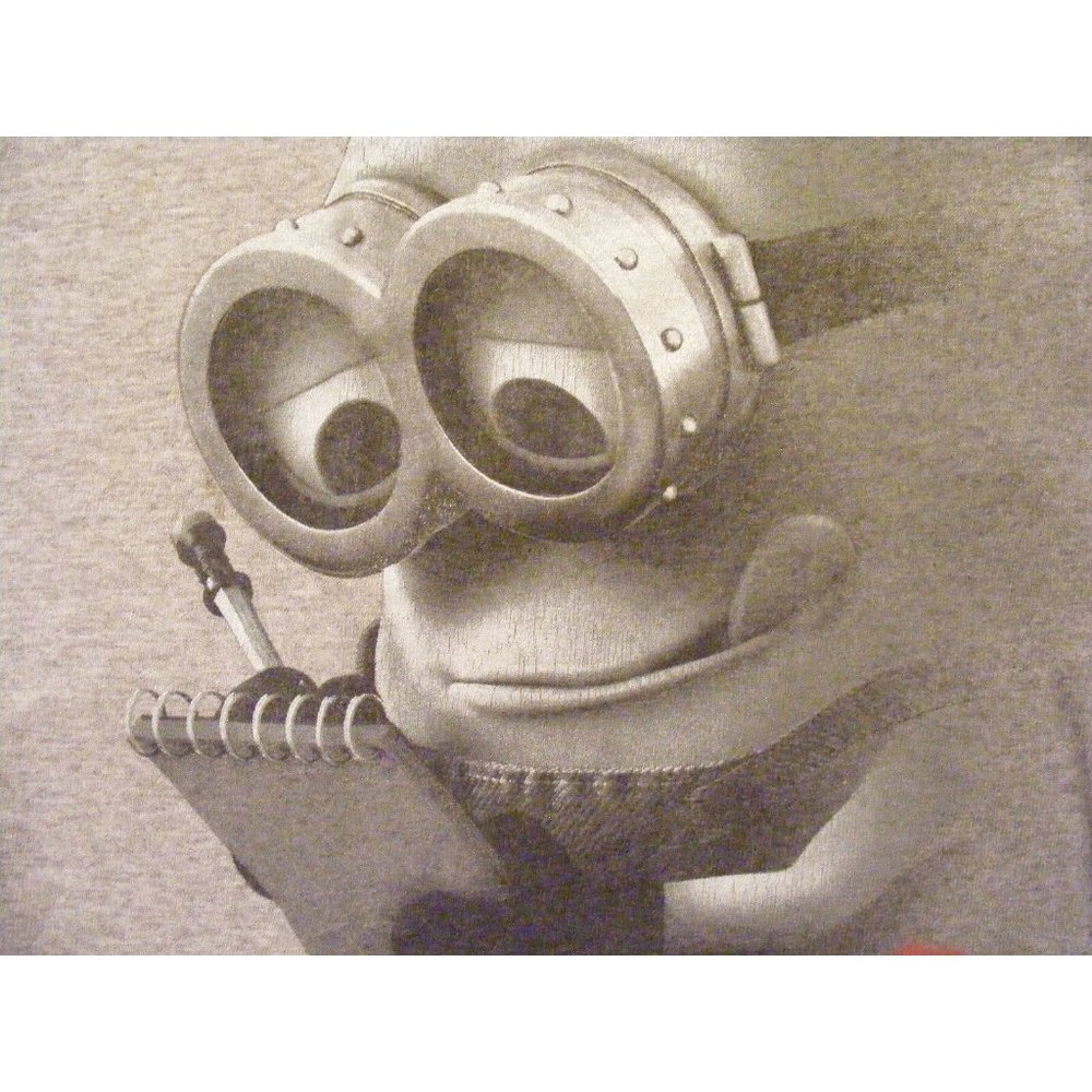 Despicable Me Boys T-Shirt Size XS Color Gray 100%